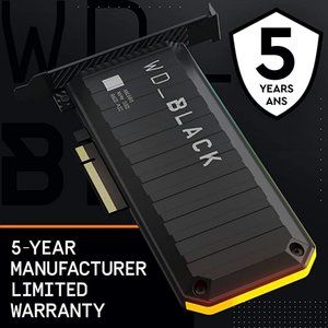 WD_BLACK 1TB AN1500 NVMe Internal Gaming Solid State Drive SSD Add-In-Card - Gen